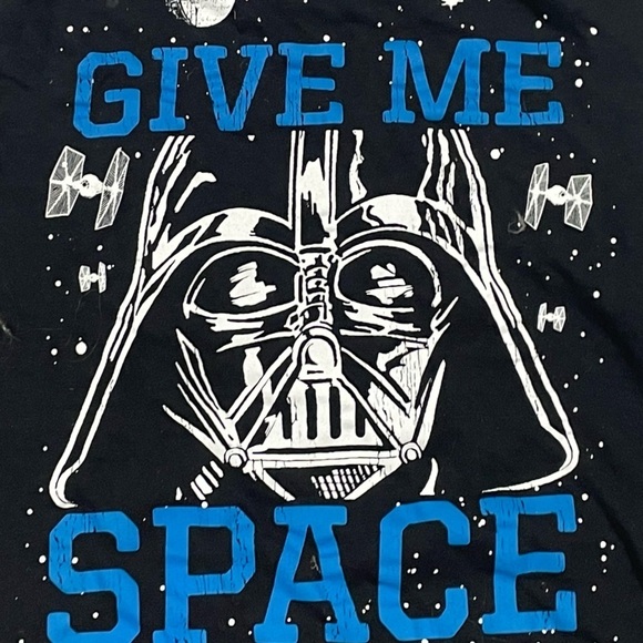 Darth Vader Star Wars Women's Movie Hollywood Tee Top Shirt - Picture 3 of 4